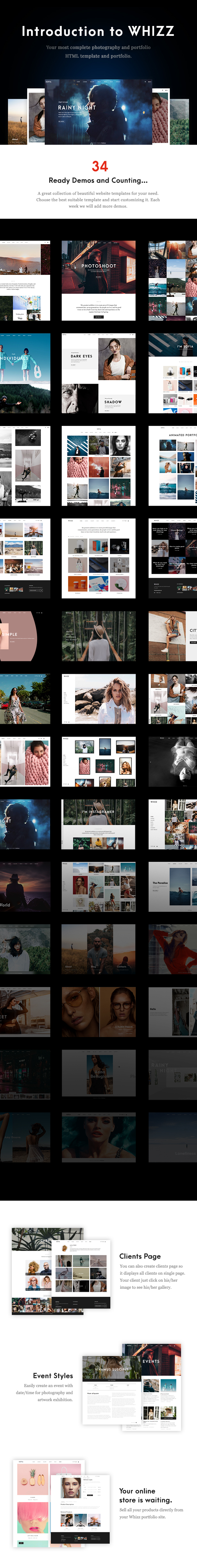 Whizz - Photography Template - 2
